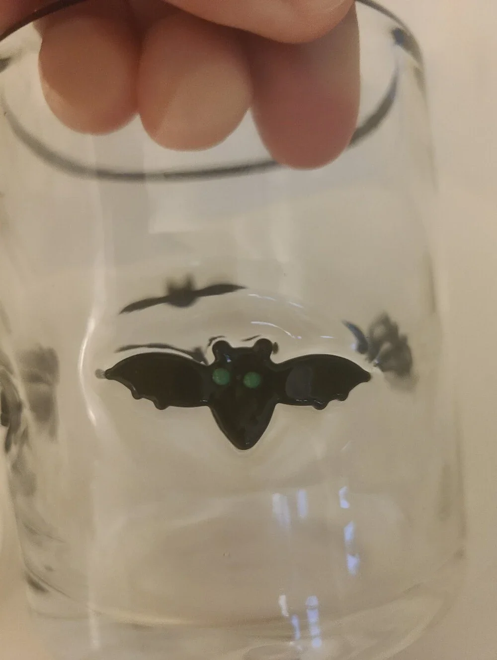 Black Bat Icon Glasses